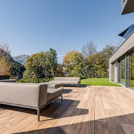 Luxus Skilift Fusslaeufig Bergblick & Wellness Chalet Bludenz