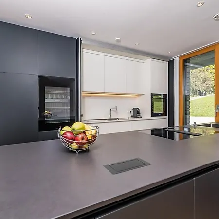 Chalet Luxus Skilift Fusslaeufig Bergblick & Wellness