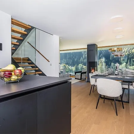 Luxus Skilift Fusslaeufig Bergblick & Wellness *