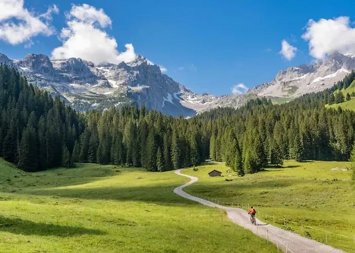 Chalet Luxus Skilift Fusslaeufig Bergblick & Wellness