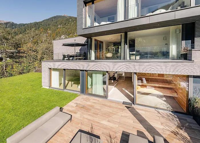 Luxus Skilift Fusslaeufig Bergblick & Wellness *