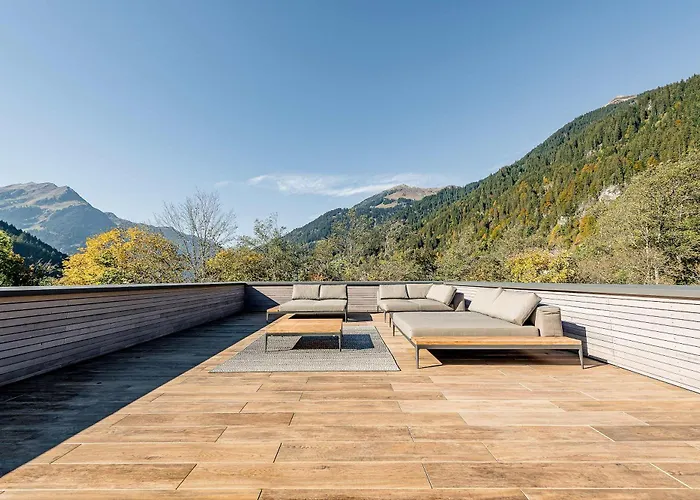 Luxus Skilift Fusslaeufig Bergblick & Wellness * Bludenz