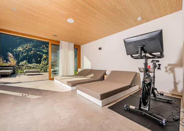 Luxus Skilift Fusslaeufig Bergblick & Wellness Chalet