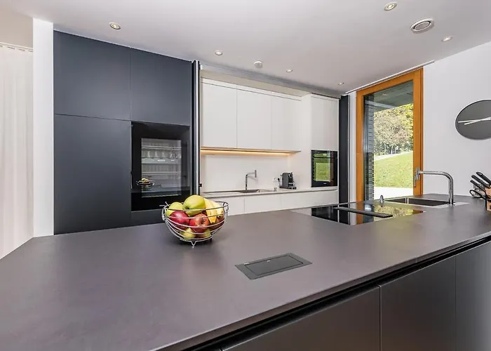 Chalet Luxus Skilift Fusslaeufig Bergblick & Wellness